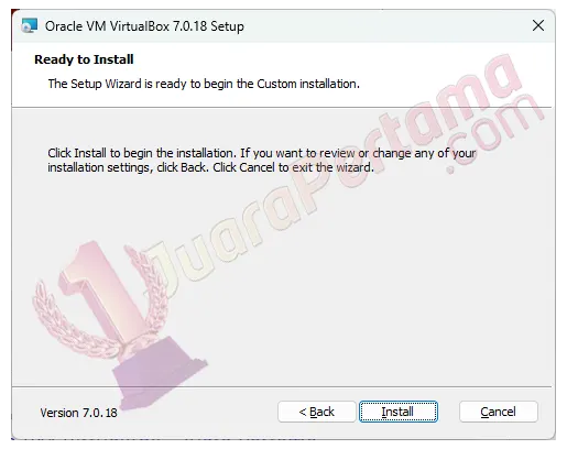 Instalasi Oracle VM VirtualBox 5