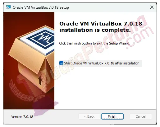 Instalasi Oracle VM VirtualBox 7