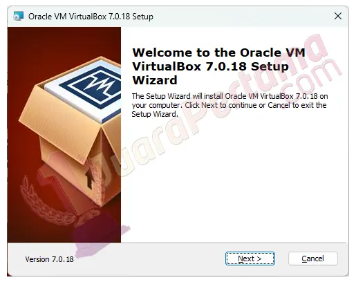 Instalasi Oracle VM VirtualBox