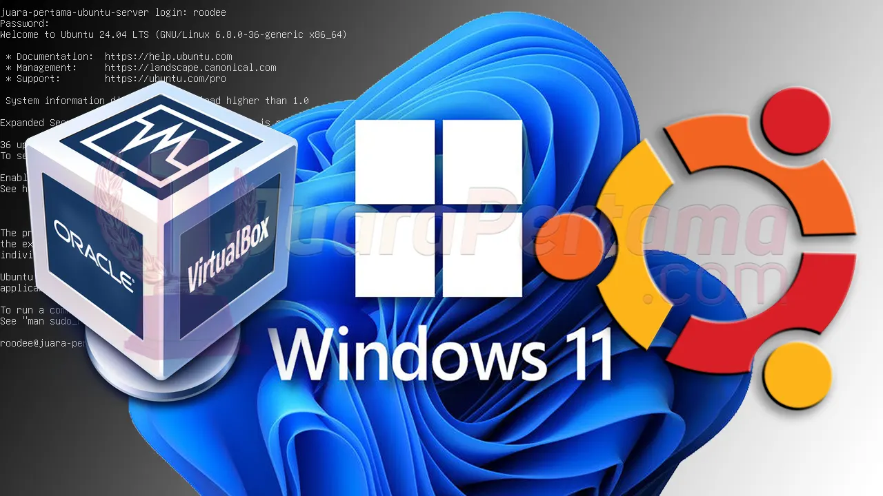 Instalasi Ubuntu Server di VirtualBox - Featured