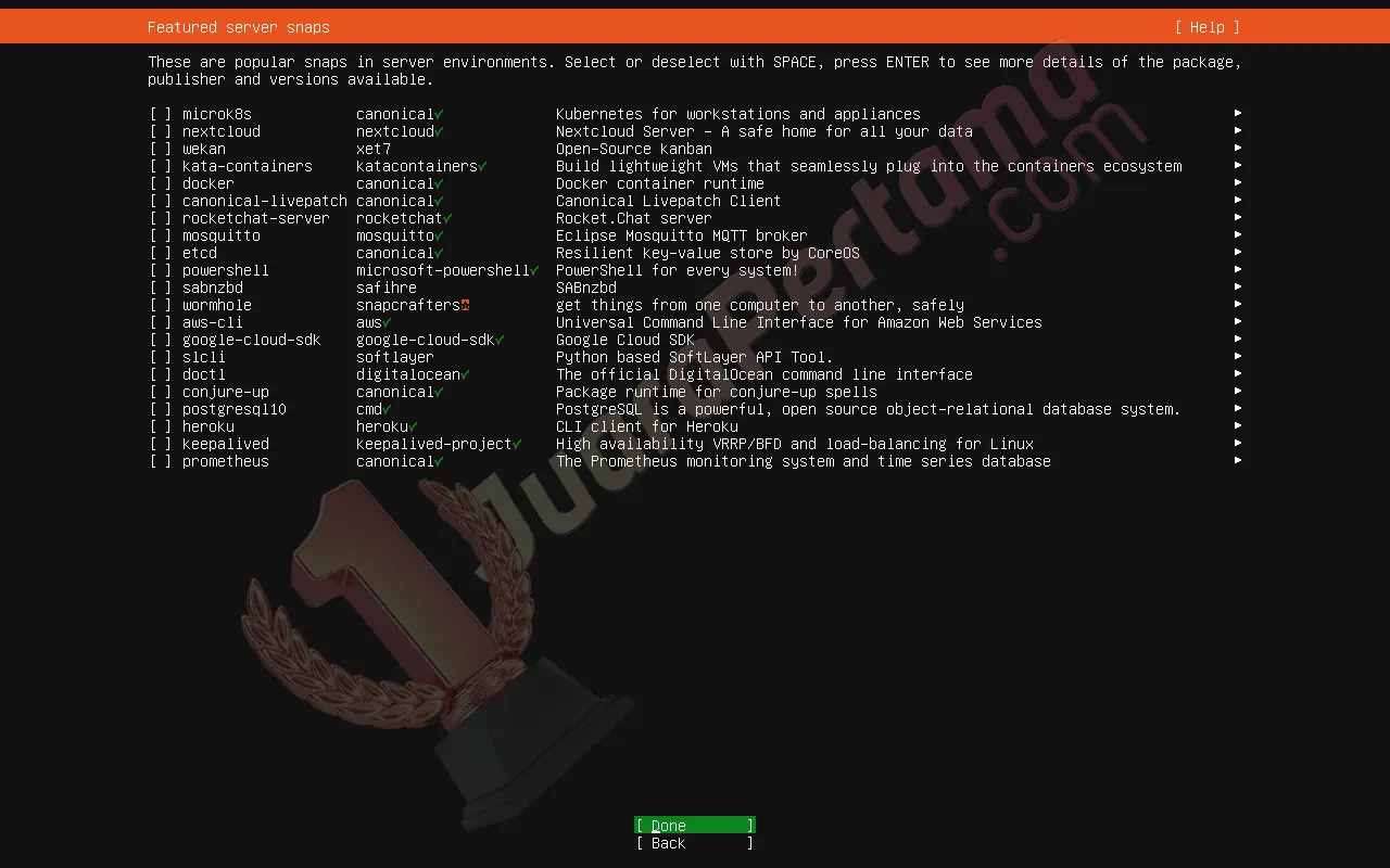 Instalasi Ubuntu Server di VirtualBox - Setup 15