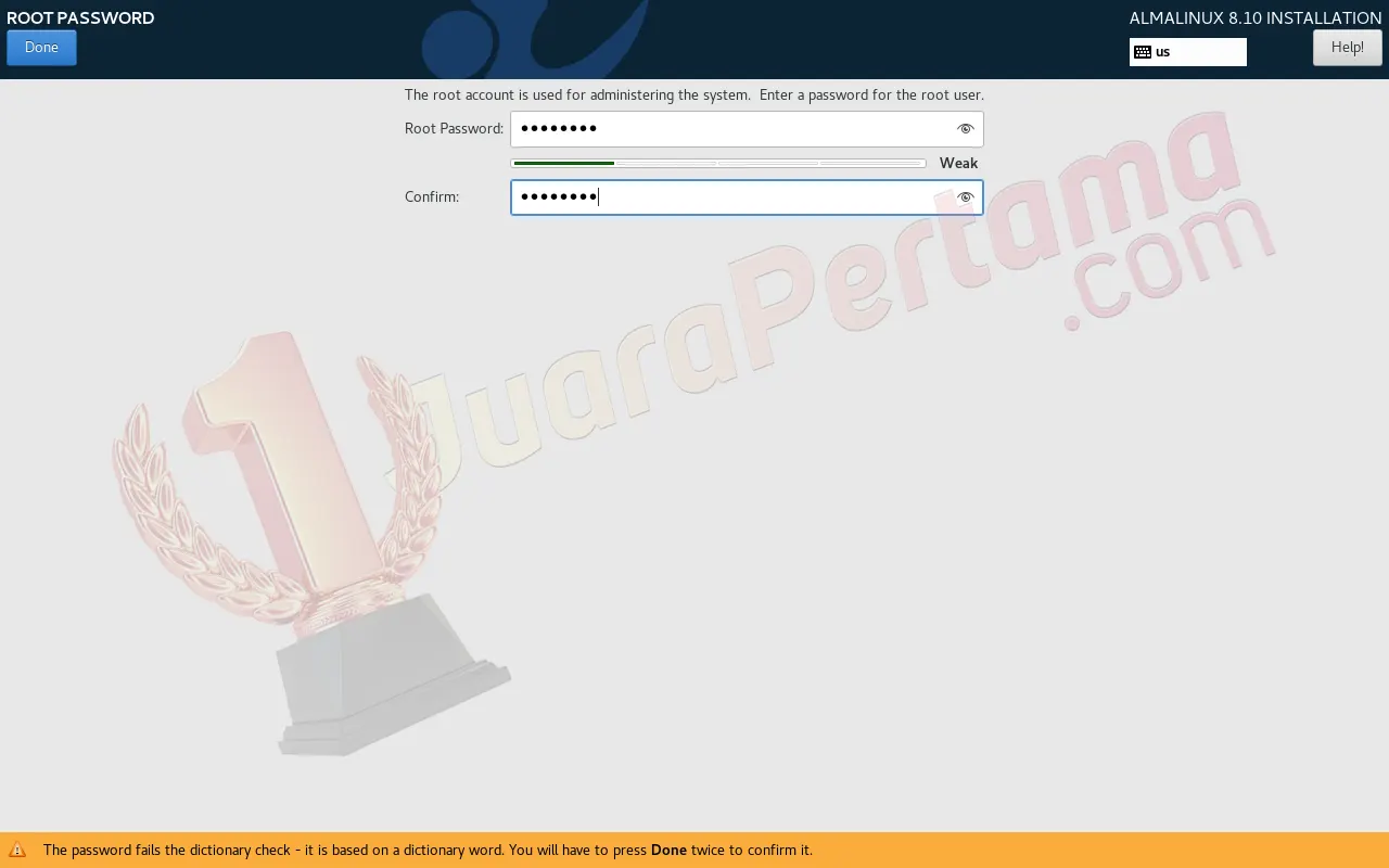 Install AlmaLinux di VirtualBox - 10