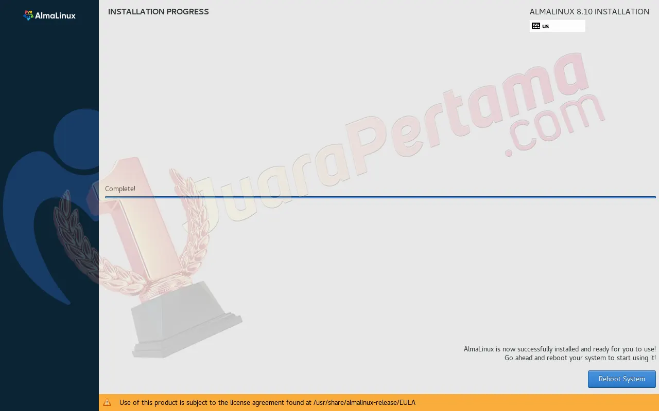 Install AlmaLinux di VirtualBox - 13