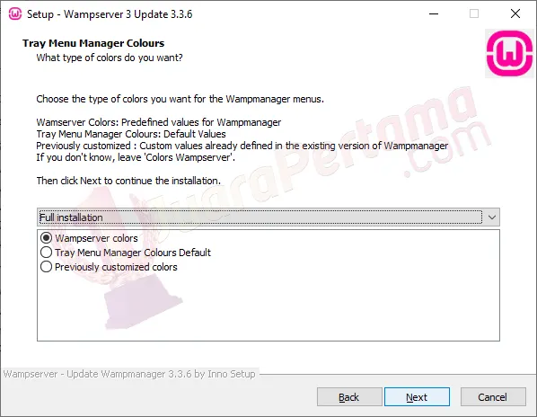 Update WampServer - Install 4