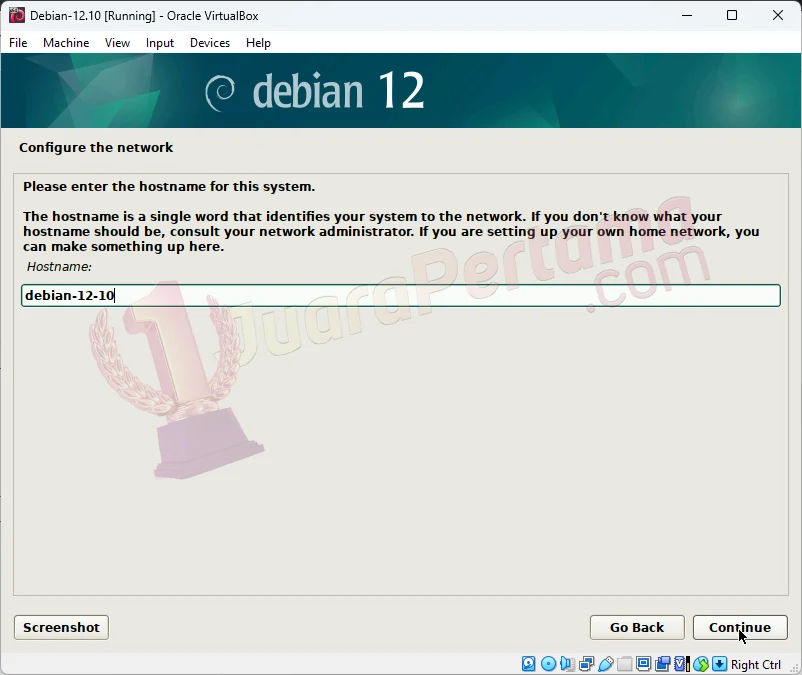 Install Debian 12.10 di VirtualBox - Create VM - Setup - 09