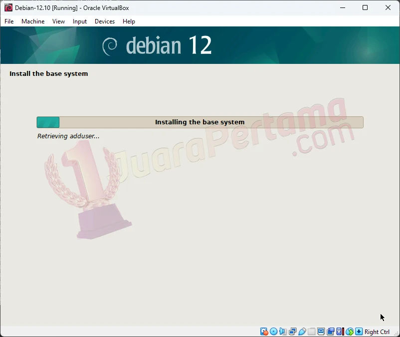 Install Debian 12.10 di VirtualBox - Create VM - Setup - 21
